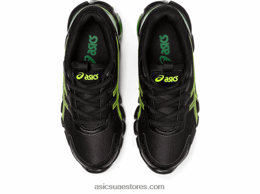 Asics أسود / أصفر أمان جيل-كوانتوم 90 3 روضة 2N24DJ4355