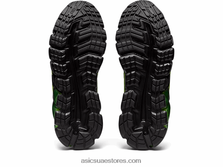Asics أسود / أصفر أمان جيل-كوانتوم 90 3 روضة 2N24DJ4355