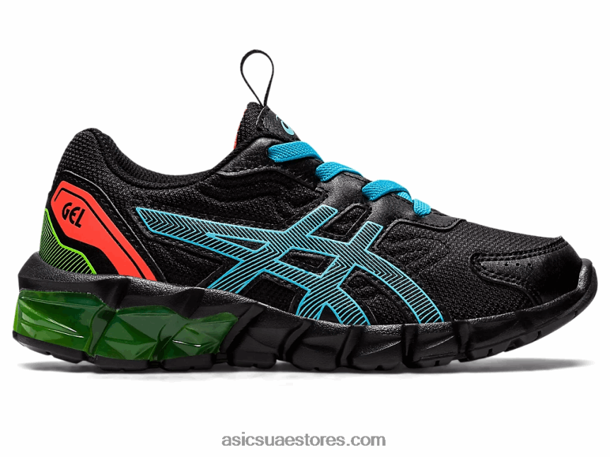 Asics أسود / حوض السمك جيل-كوانتوم 90 3 روضة 2N24DJ4386
