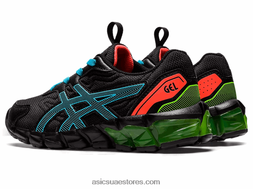 Asics أسود / حوض السمك جيل-كوانتوم 90 3 روضة 2N24DJ4386