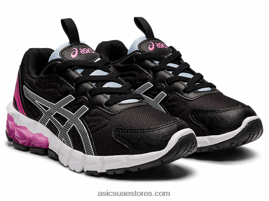 Asics أسود / سماء ناعمة جيل-كوانتوم 90 3 روضة 2N24DJ4504