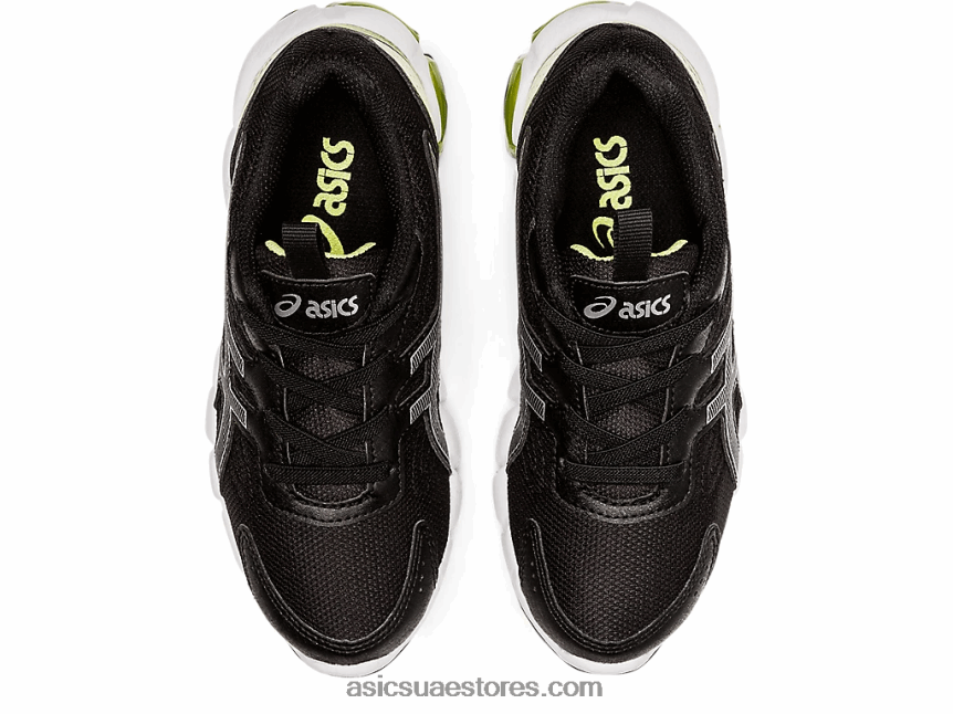 Asics أسود / فضي نقي جيل-كوانتوم 90 3 روضة 2N24DJ4526
