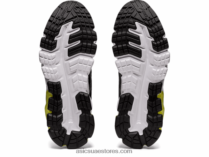 Asics أسود / فضي نقي جيل-كوانتوم 90 3 روضة 2N24DJ4526