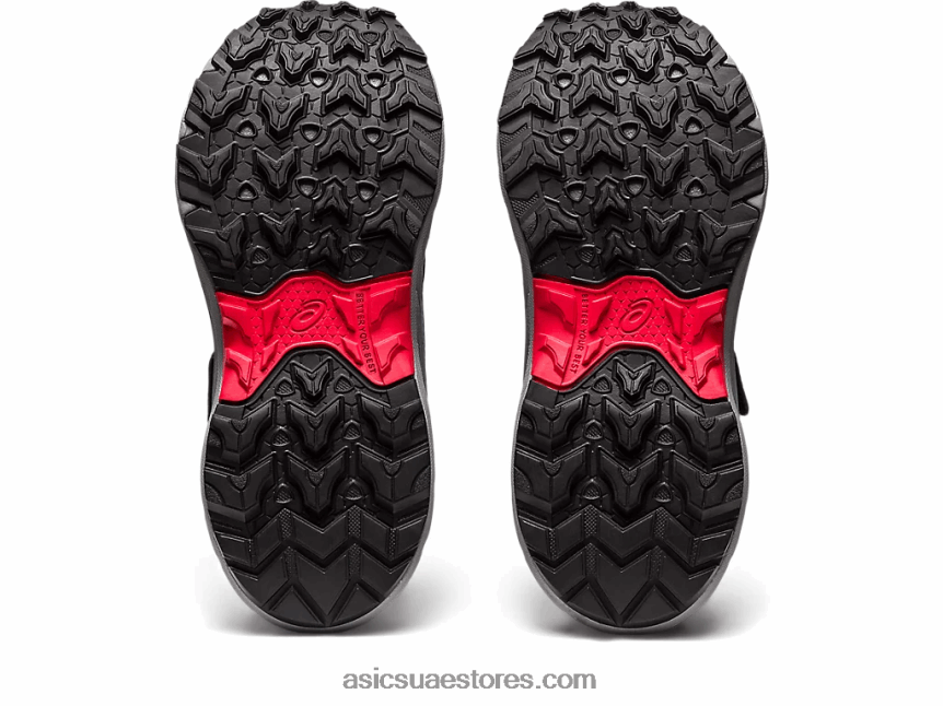 Asics الناقل الرمادي / التونة الزرقاء جيل فينشر 9 روضة أطفال 2N24DJ4217