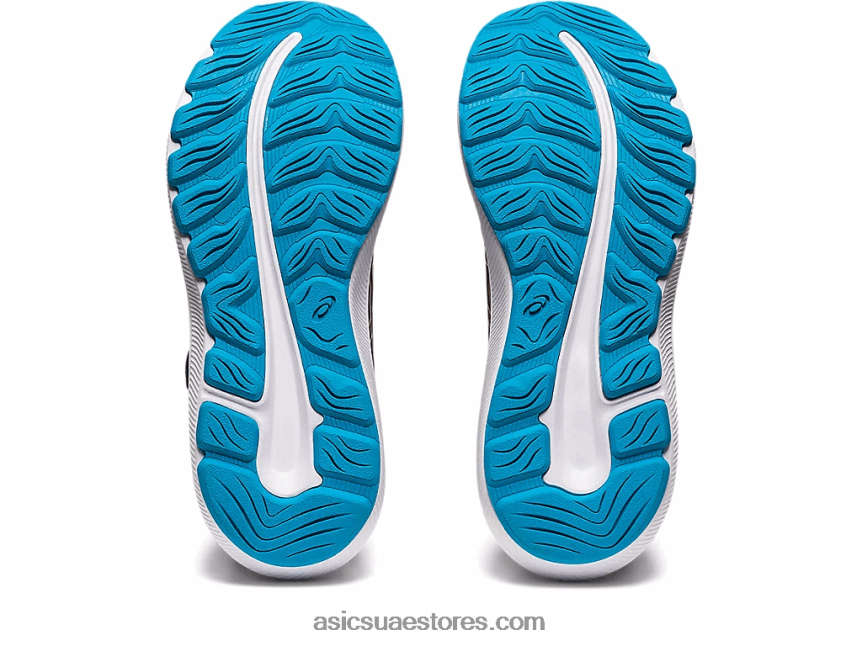 Asics أسود / شمس خوخ قبل الإثارة 9 مرحلة ما قبل المدرسة 2N24DJ4280