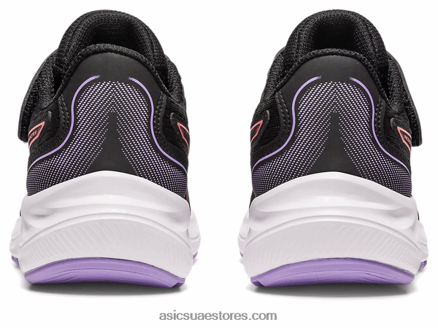 Asics أسود / بابايا قبل الإثارة 9 مرحلة ما قبل المدرسة 2N24DJ4289
