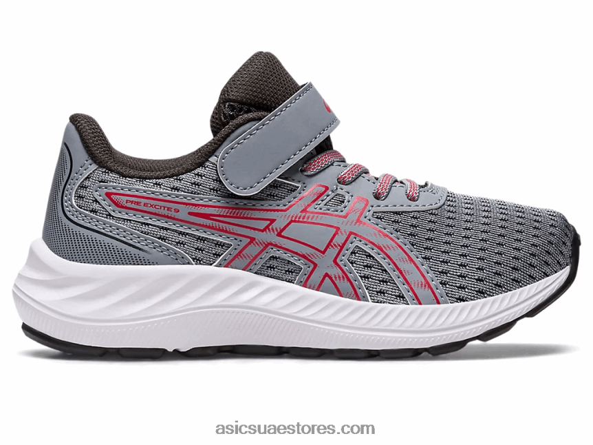Asics صفيحة صخرية / حمراء كهربائية قبل الإثارة 9 مرحلة ما قبل المدرسة 2N24DJ4298