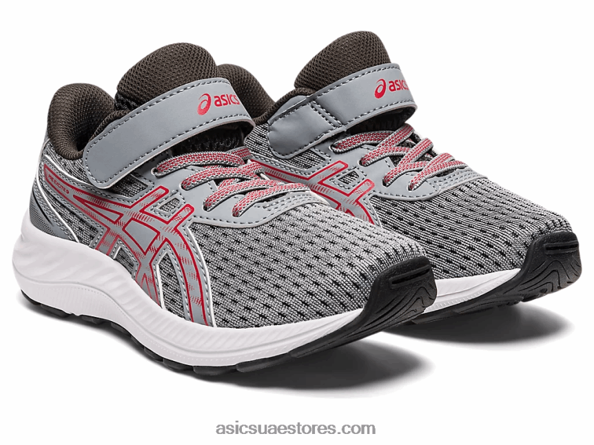 Asics صفيحة صخرية / حمراء كهربائية قبل الإثارة 9 مرحلة ما قبل المدرسة 2N24DJ4298