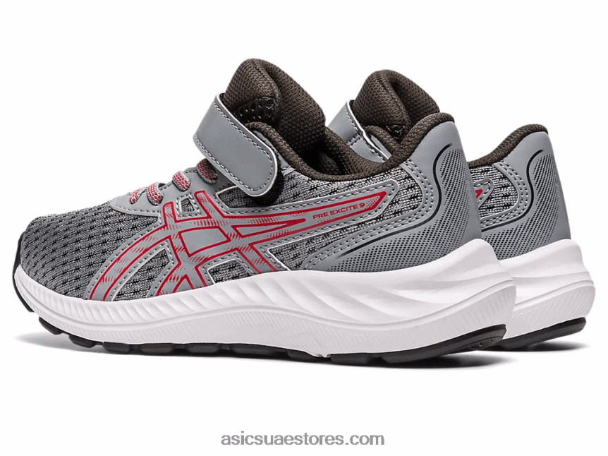 Asics صفيحة صخرية / حمراء كهربائية قبل الإثارة 9 مرحلة ما قبل المدرسة 2N24DJ4298
