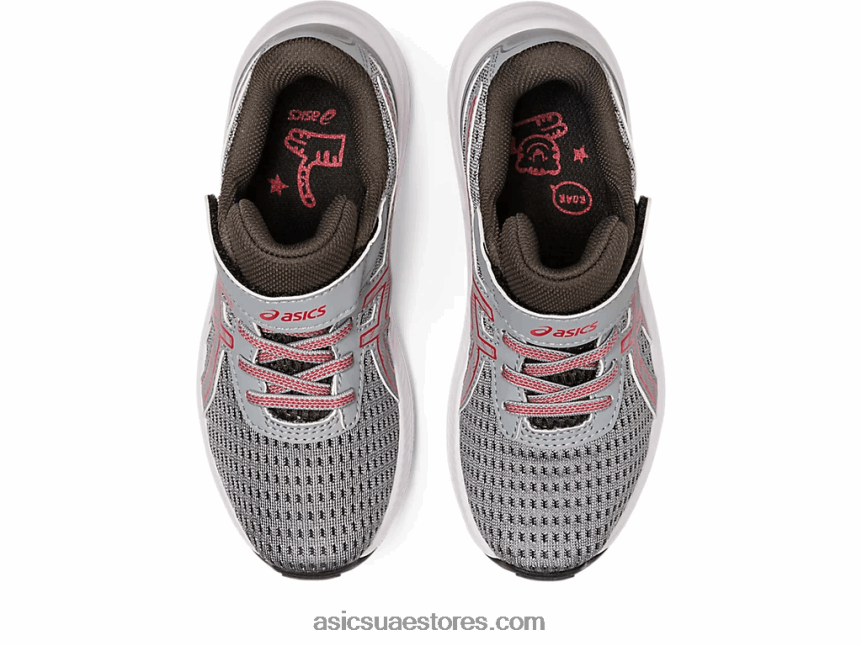 Asics صفيحة صخرية / حمراء كهربائية قبل الإثارة 9 مرحلة ما قبل المدرسة 2N24DJ4298