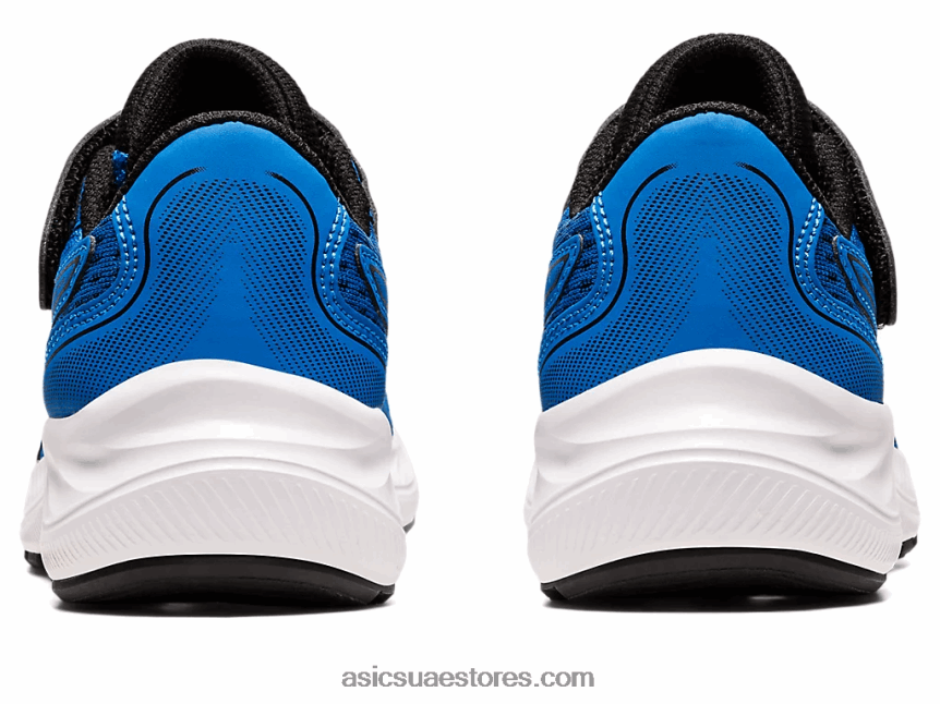 Asics أزرق كهربائي / أسود قبل الإثارة 9 مرحلة ما قبل المدرسة 2N24DJ4339