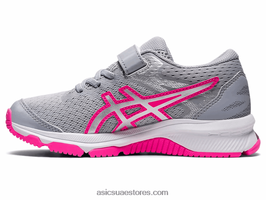 Asics الرمادي بيدمونت / الفضة النقية GT-1000 10 روضة أطفال 2N24DJ4312