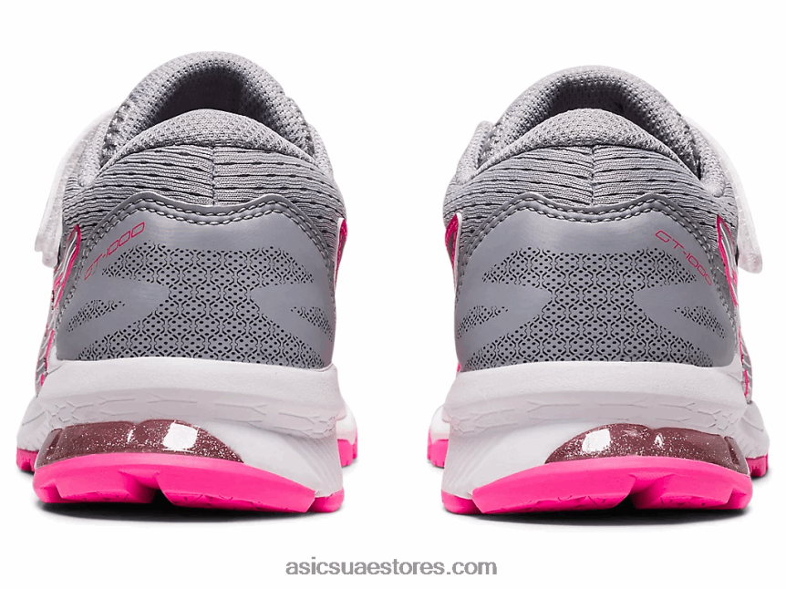 Asics الرمادي بيدمونت / الفضة النقية GT-1000 10 روضة أطفال 2N24DJ4312