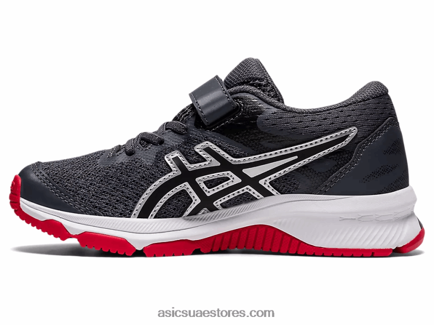 Asics رمادي الناقل / الفضة النقية GT-1000 10 روضة أطفال 2N24DJ4474
