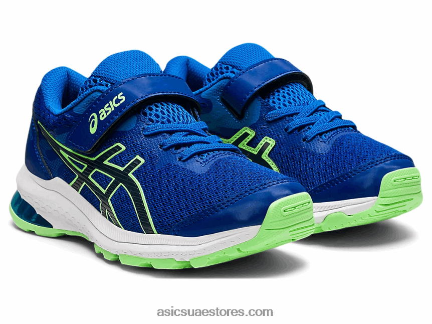 Asics أزرق / أزرق فرنسي GT-1000 10 روضة أطفال 2N24DJ4517