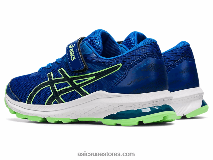 Asics أزرق / أزرق فرنسي GT-1000 10 روضة أطفال 2N24DJ4517