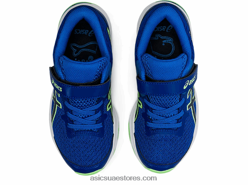 Asics أزرق / أزرق فرنسي GT-1000 10 روضة أطفال 2N24DJ4517
