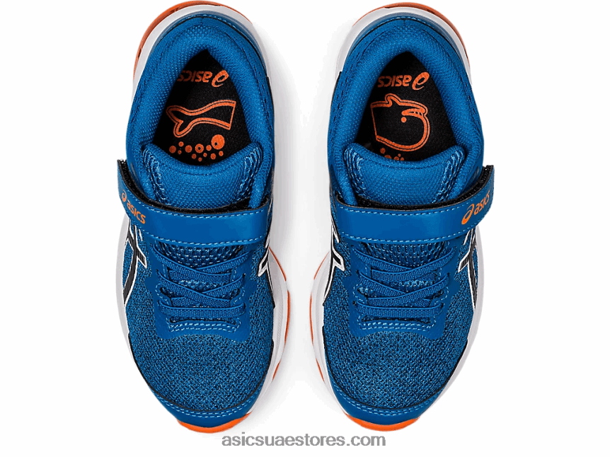 Asics تولد من جديد أزرق / أسود GT-1000 10 روضة أطفال 2N24DJ4538