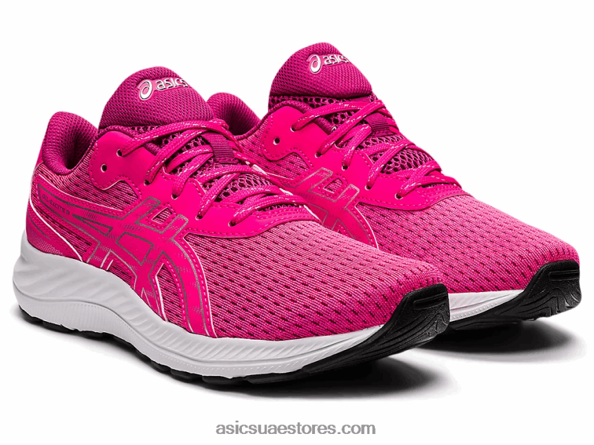 Asics الوردي glo / الفضة النقية قبل الإثارة 9 مرحلة ما قبل المدرسة 2N24DJ4461