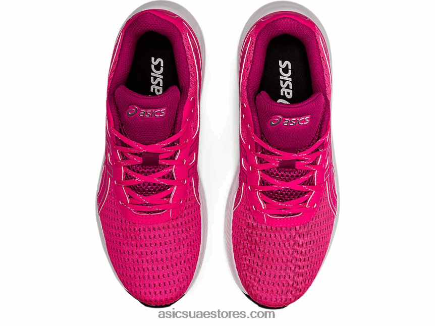 Asics الوردي glo / الفضة النقية قبل الإثارة 9 مرحلة ما قبل المدرسة 2N24DJ4461