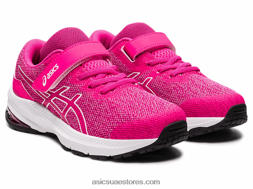 Asics الوردي glo / أبيض gt-1000 11 روضة الأطفال 2N24DJ4452