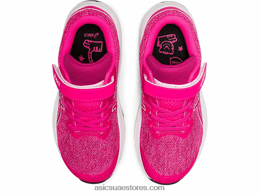 Asics الوردي glo / أبيض gt-1000 11 روضة الأطفال 2N24DJ4452