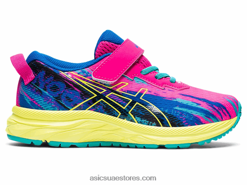 Asics الوردي glo / sour yuzu مرحلة ما قبل نوسا ثلاثي 13 ما قبل المدرسة 2N24DJ4416