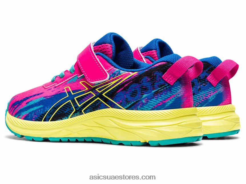 Asics الوردي glo / sour yuzu مرحلة ما قبل نوسا ثلاثي 13 ما قبل المدرسة 2N24DJ4416
