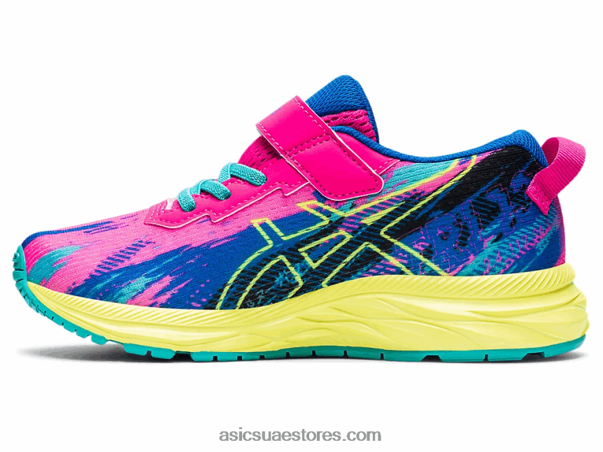 Asics الوردي glo / sour yuzu مرحلة ما قبل نوسا ثلاثي 13 ما قبل المدرسة 2N24DJ4416