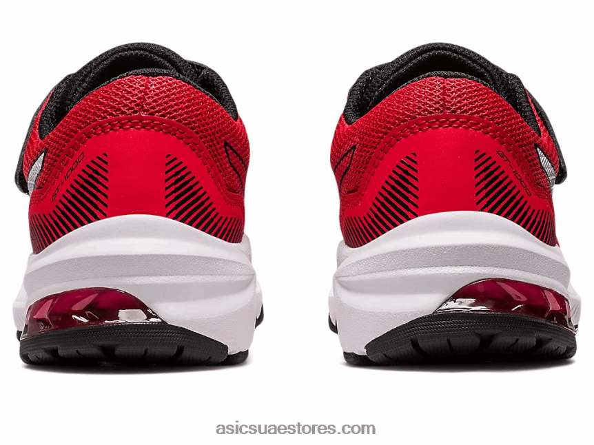Asics أحمر كهربائي / أبيض gt-1000 11 روضة الأطفال 2N24DJ4254