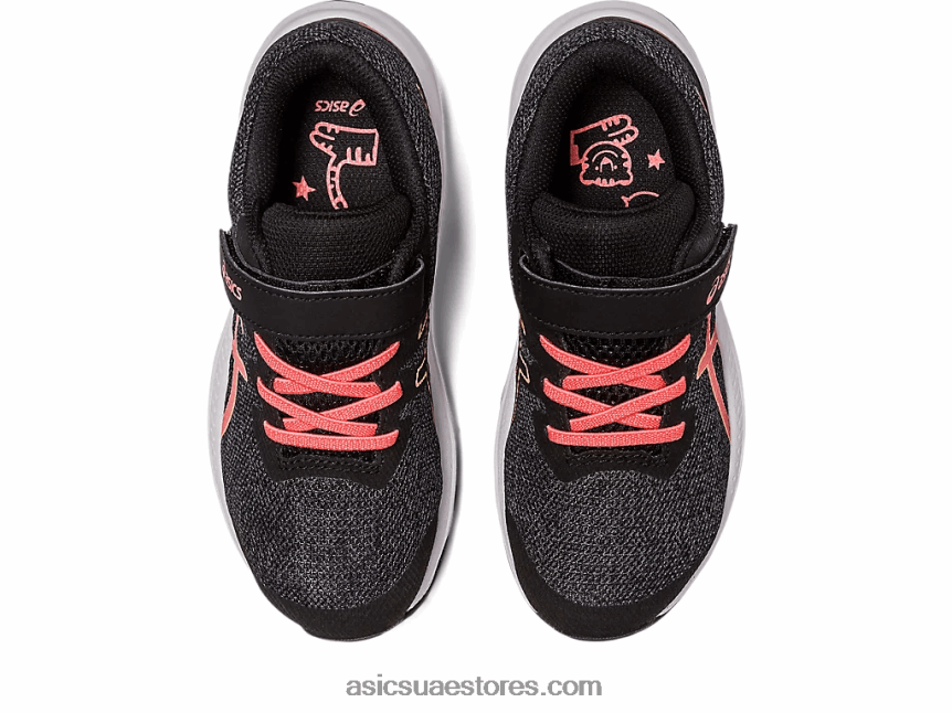 Asics أسود / بابايا gt-1000 11 روضة الأطفال 2N24DJ4296