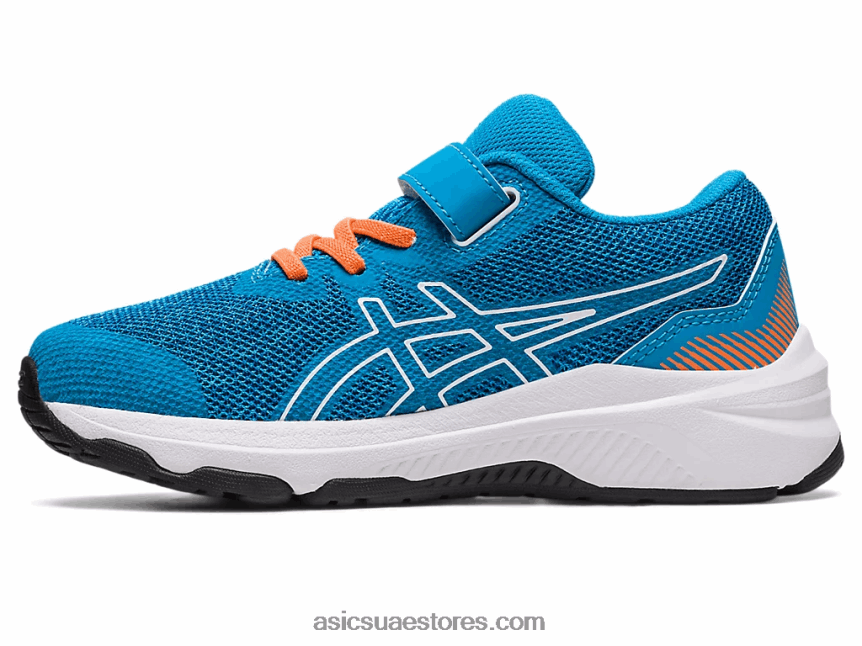 Asics الجزيرة أزرق / أسود gt-1000 11 روضة الأطفال 2N24DJ4320