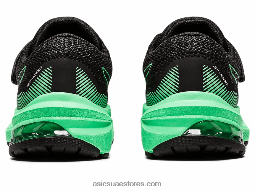 Asics رمادي جرافيت / ورقة جديدة gt-1000 11 روضة الأطفال 2N24DJ4353