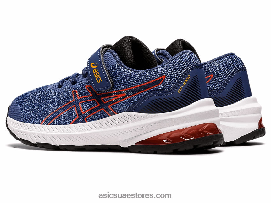 Asics اللازوردية / أعماق المحيط gt-1000 11 روضة الأطفال 2N24DJ4365