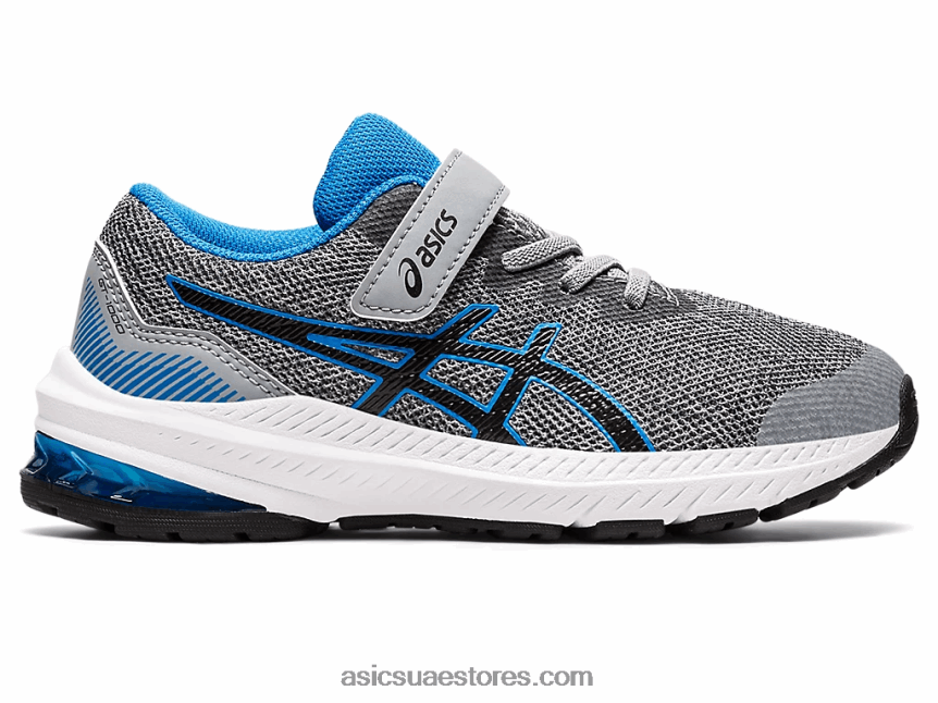 Asics صفيحة صخرية / أسود gt-1000 11 روضة الأطفال 2N24DJ4367