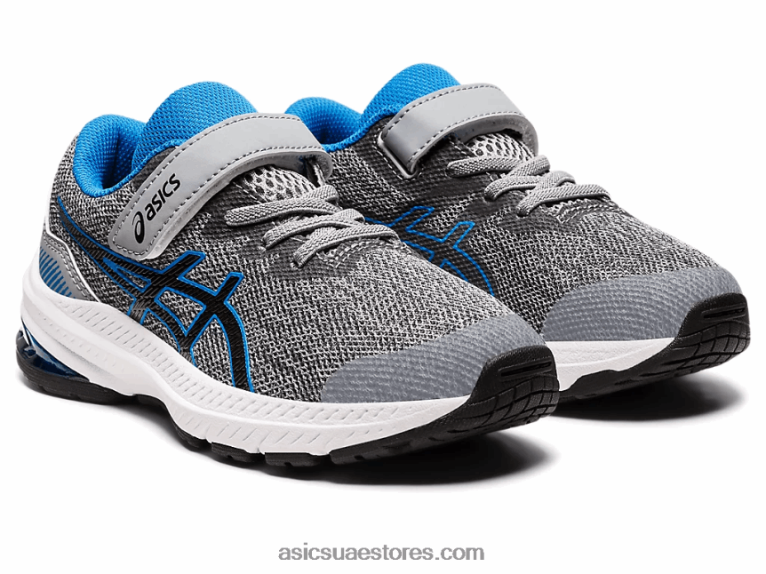 Asics صفيحة صخرية / أسود gt-1000 11 روضة الأطفال 2N24DJ4367