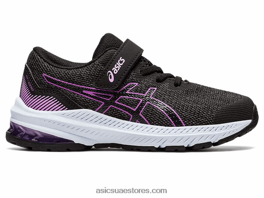 Asics الجرافيت الرمادي / الأوركيد gt-1000 11 روضة الأطفال 2N24DJ4369