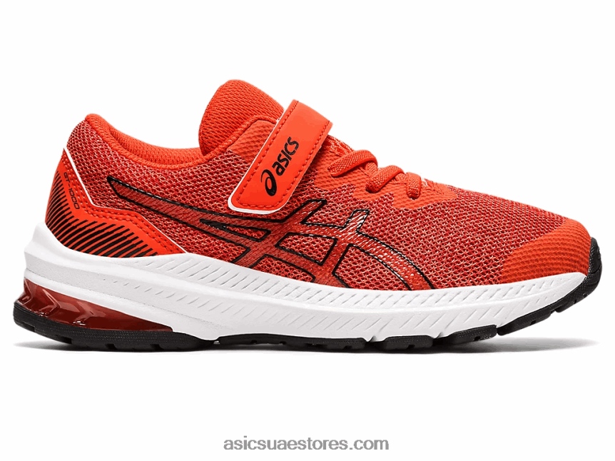 Asics طماطم كرزية / أسود gt-1000 11 روضة الأطفال 2N24DJ4370