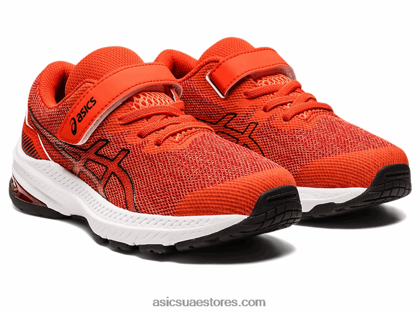 Asics طماطم كرزية / أسود gt-1000 11 روضة الأطفال 2N24DJ4370