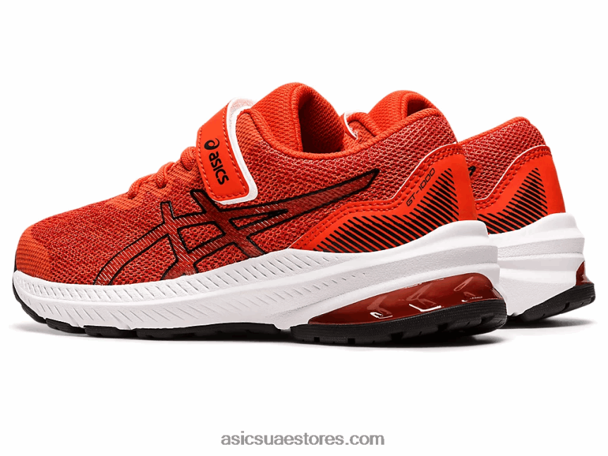 Asics طماطم كرزية / أسود gt-1000 11 روضة الأطفال 2N24DJ4370