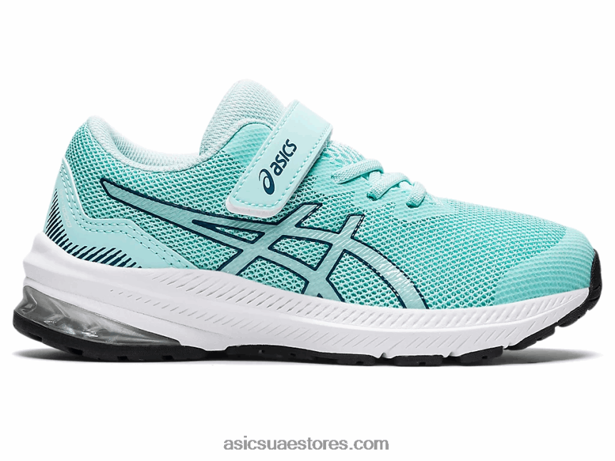 Asics واضح الأزرق / ماكو الأزرق gt-1000 11 روضة الأطفال 2N24DJ4453