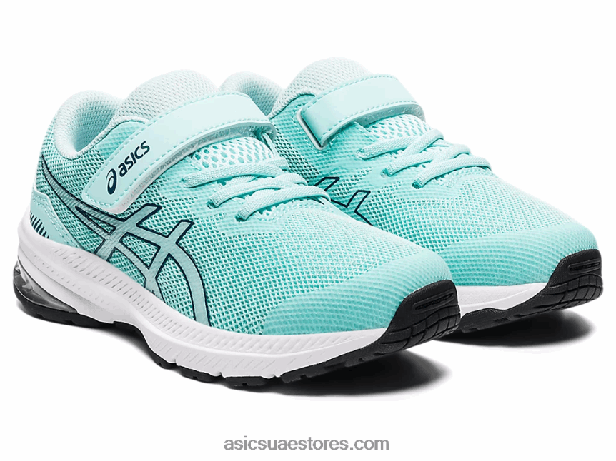 Asics واضح الأزرق / ماكو الأزرق gt-1000 11 روضة الأطفال 2N24DJ4453