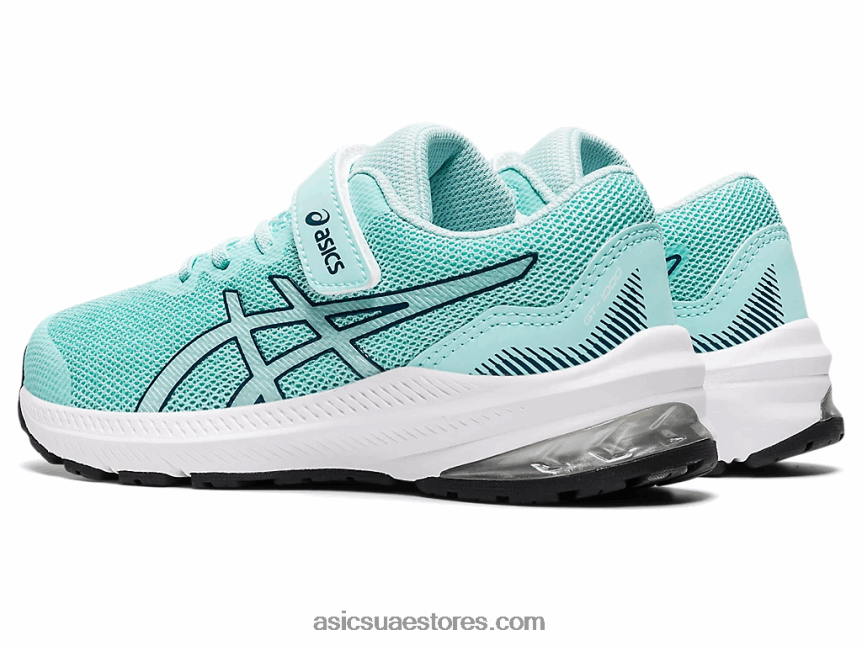 Asics واضح الأزرق / ماكو الأزرق gt-1000 11 روضة الأطفال 2N24DJ4453