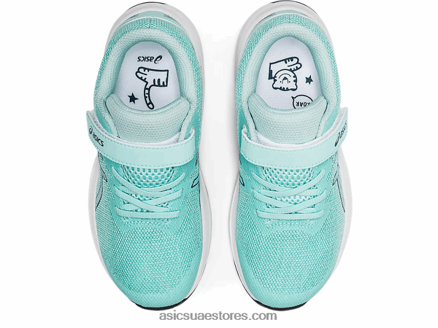 Asics واضح الأزرق / ماكو الأزرق gt-1000 11 روضة الأطفال 2N24DJ4453