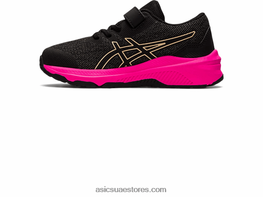 Asics رمادي الجرافيت / الشمبانيا gt-1000 11 روضة الأطفال 2N24DJ4477