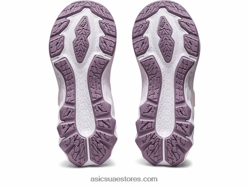 Asics البابايا / البنفسج الغسق novablast 2 مرحلة ما قبل المدرسة 2N24DJ4290