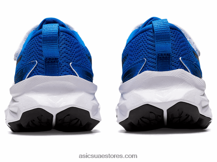 Asics أزرق كهربائي / أعماق المحيطات novablast 2 مرحلة ما قبل المدرسة 2N24DJ4392