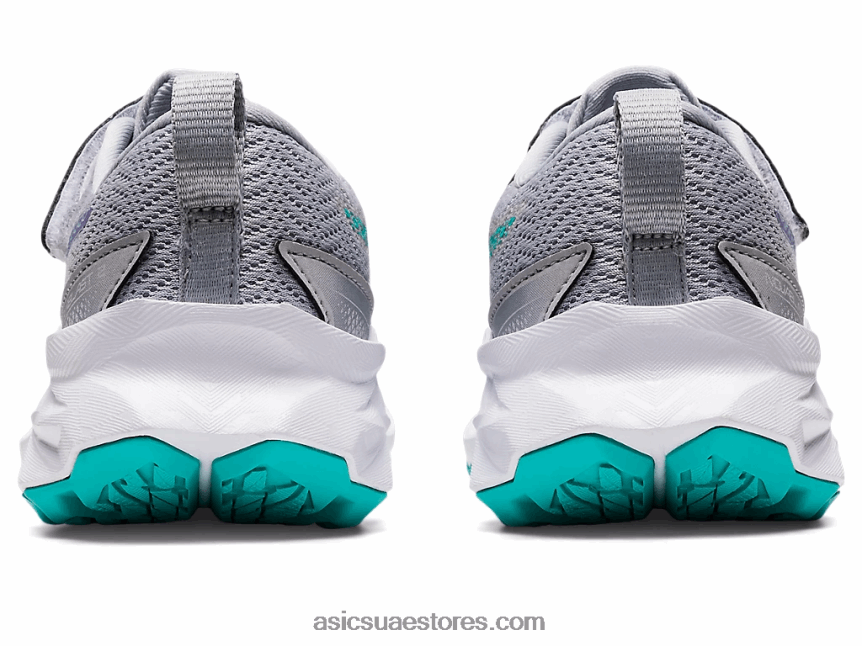 Asics توهج بيدمونت رمادي / لافندر novablast 2 مرحلة ما قبل المدرسة 2N24DJ4431