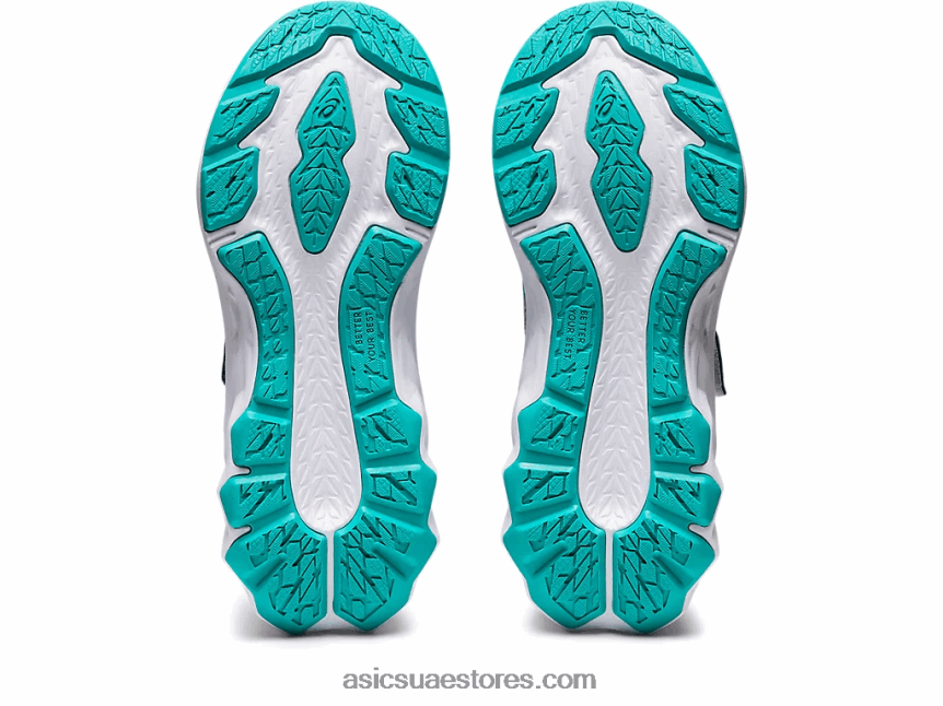 Asics توهج بيدمونت رمادي / لافندر novablast 2 مرحلة ما قبل المدرسة 2N24DJ4431