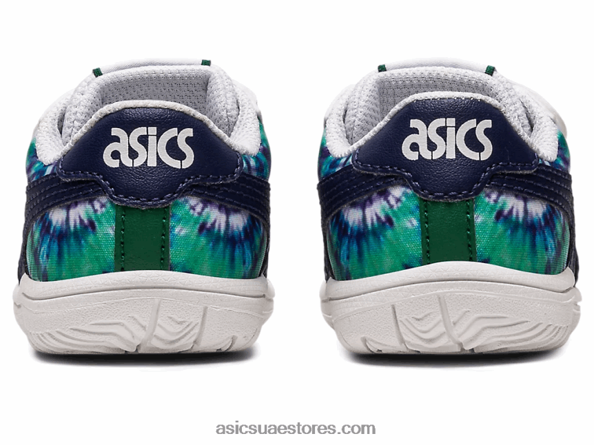 Asics أبيض / طاووس حجم اليابان طفل صغير 2N24DJ4327